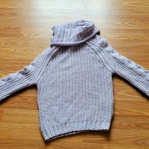 Lilac knit sweater